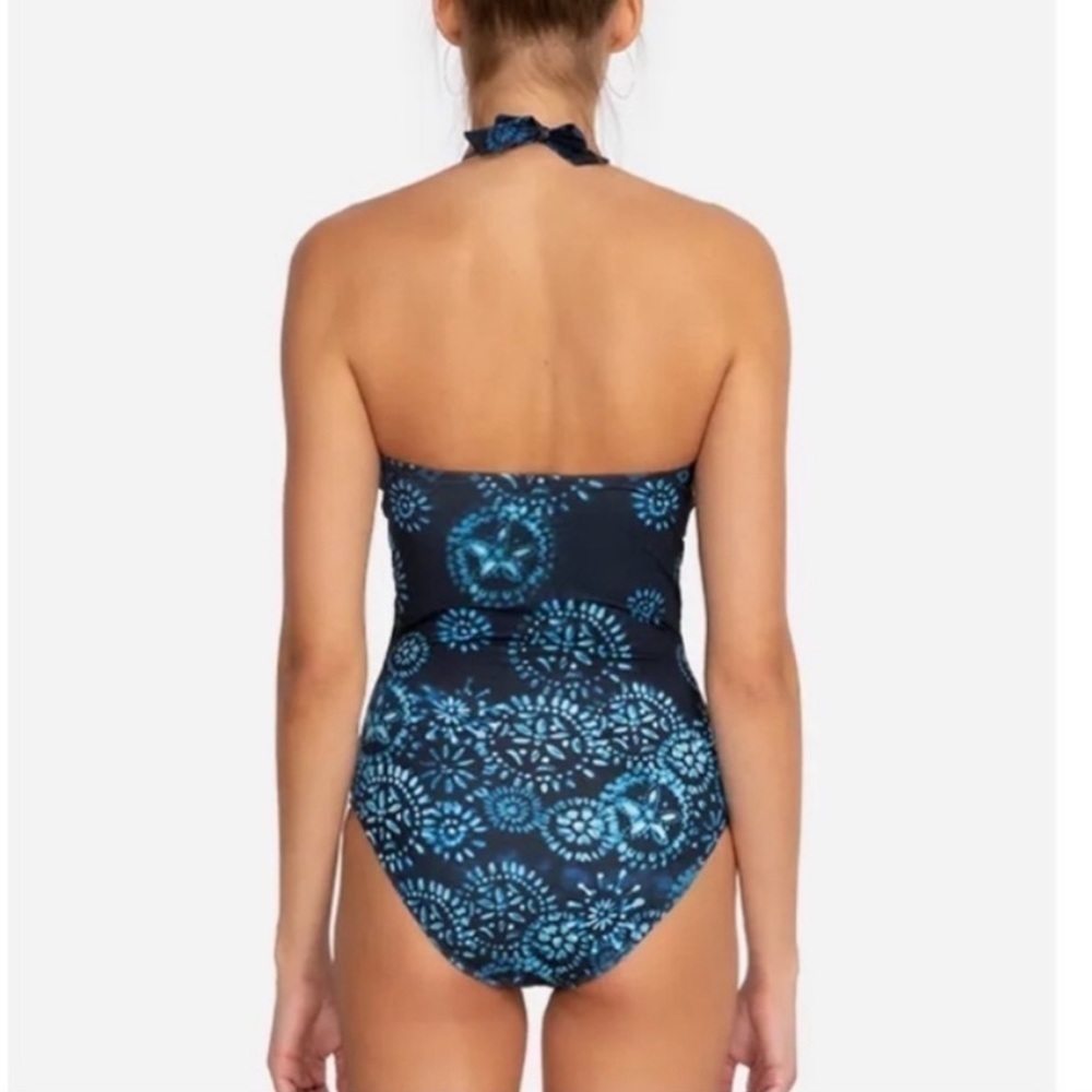 Johnny Was Annia Twist One Piece Swimsuit Vacation Cruise Pool Beach Sz. XS - Picture 10 of 10